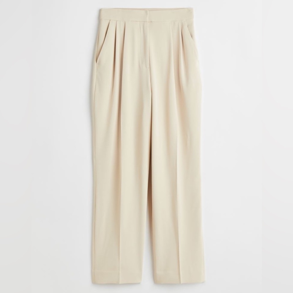 🆕 H&M Cream Dress Pants Size 16